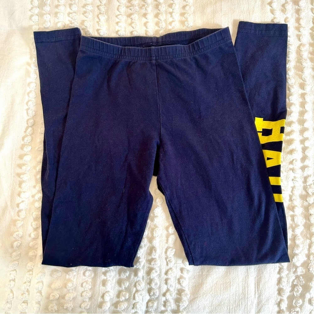 American Apparel Women’s University of Michigan Cotton Leggings Sz s